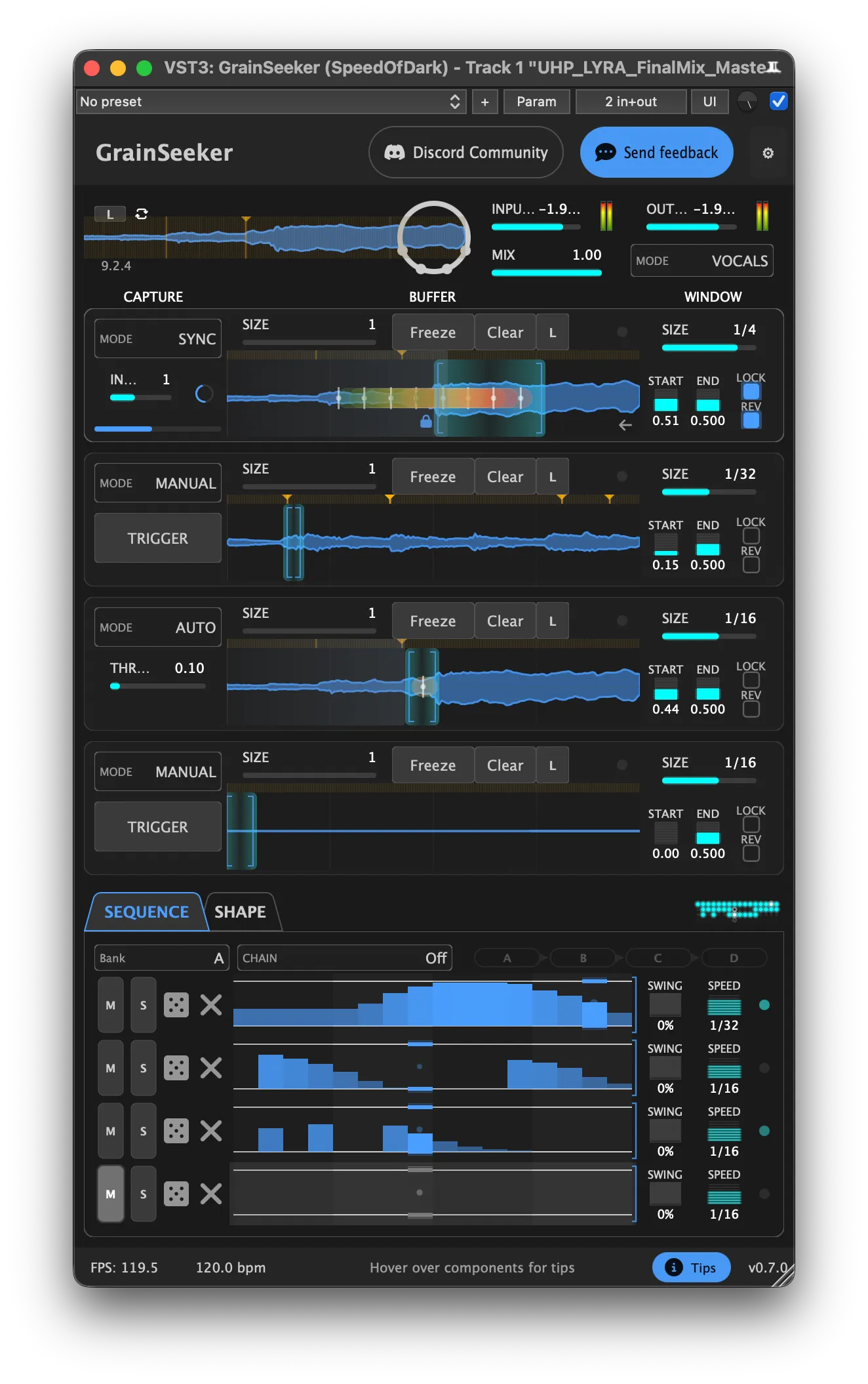 GrainSeeker plugin interface preview